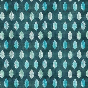 Blue Green Ombre Fabric, Wallpaper and Home Decor