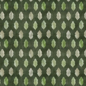 Empress Leaf - Khaki Green, Olive Green