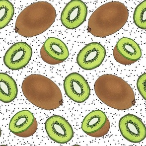 Fresh and Juicy Kiwis Pattern