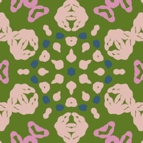 Bohemian Kaleidoscope - Verde 10