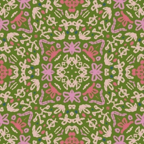 Bohemian Kaleidoscope - Verde 4