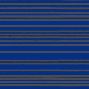 24x24 rough horizontal stripes randomly spaced lines- gray on royal blue 