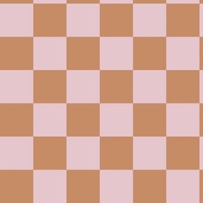Checkers - Lilac and Chocolate