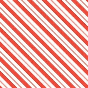 Red and White Candy Cane Stripes