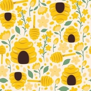 Honey Bee Hive Pattern