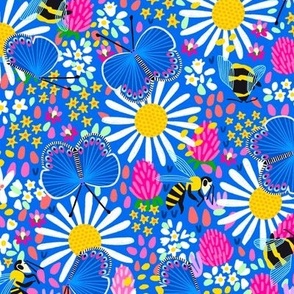 Pollinator Dance - Blue