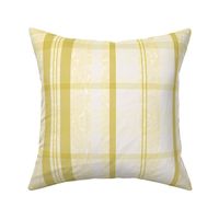 Gold Wedding Table Linens Plaid