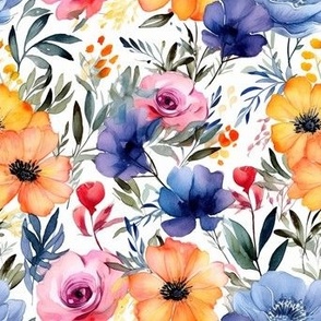 Flowers 2 - Watercolor
