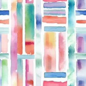 Stained Glass Watercolor 1