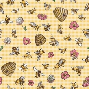 Wonderful World of Bees - Medium Yellow