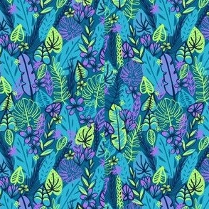 In the Tropics (Purple Extra Small)