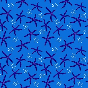 Reef Star Fish_ Blue