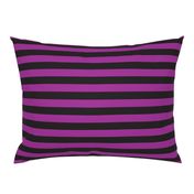 Halloween 1" Stripes purple/black