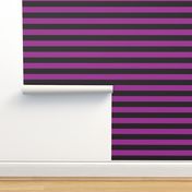 Halloween 1" Stripes purple/black