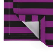 Halloween 1" Stripes purple/black