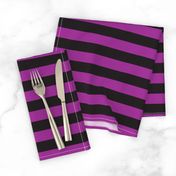 Halloween 1" Stripes purple/black