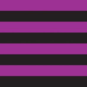 Halloween 1" Stripes purple/black