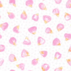 pretty pink petal confetti
