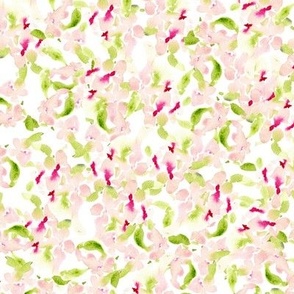 Loose Watercolor Ditsy Florals - Ayla Harley Collection