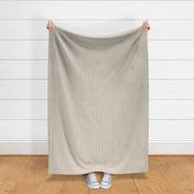 472 - Small scale classic clamshell with a fancy twist, with faux knitting creating a 3d effect in monochromatic clay beige- for unisex nursery, children's apparel, kids active wear and pjs, table linen and pillow cases