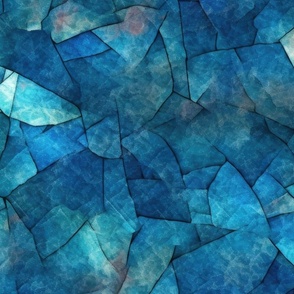 Bright Blue Labradorite Texture Seamless Pattern