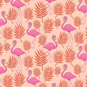 Pink Flamingo Oasis