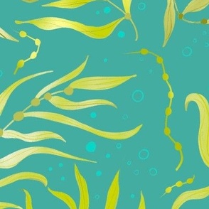 Sea Kelp Daydream, large scale
