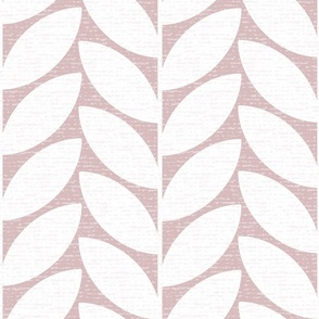 Endless Love- Geometric Vines Mauve  With Texture- Medium- Mid Mod Home Decor- Rose- Pink- Pastel-Neutral Botanical- Baby Girl Nursery- Mid Century Modern Wallpaper- Bohemian
