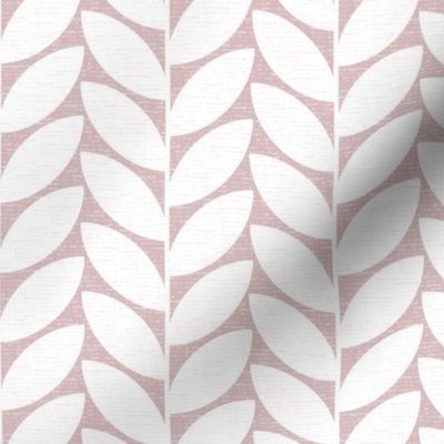 Endless Love-  Geometric Vines Mauve With Texture- Mini- Mid Mod Home Decor- Rose- Pink- Pastel-Neutral Botanical- Baby Girl Nursery- Mid Century Modern Wallpaper- Bohemian