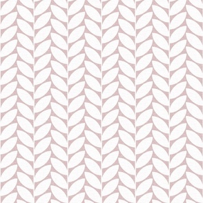 Endless Love-  Geometric Vines Mauve With Texture- Mini- Mid Mod Home Decor- Rose- Pink- Pastel-Neutral Botanical- Baby Girl Nursery- Mid Century Modern Wallpaper- Bohemian