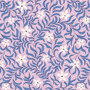  Jasmine Pattern Purple