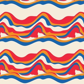 Rainbow Mountain Stripe