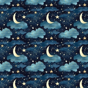 Sweet Dreams Cloudy Night Sky