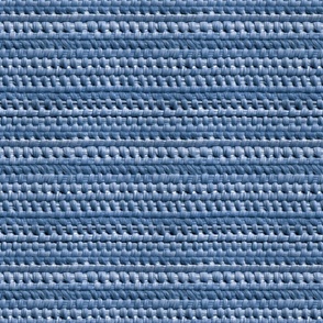 Grasscloth-Woven Twisted Tides - Cornflower Blue Wallpaper