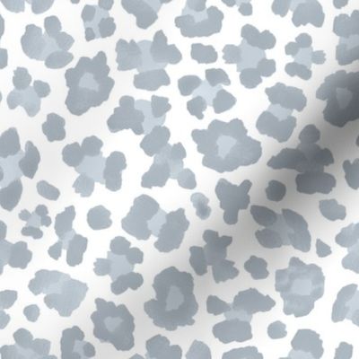 Custom KHB Soft Blue Leopard Print