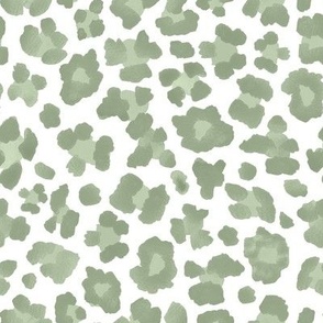 Custom KHB Soft Green Leopard Print