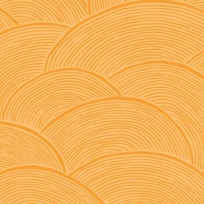 Sunshine Swirl | Playful Bright Yellow Hand-Drawn Blender