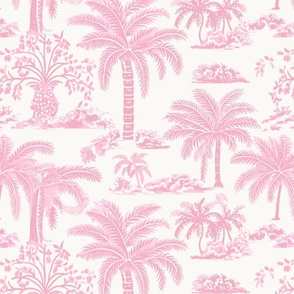 Island Palms Cool Pink