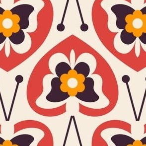 2801 C Medium - Scandinavian / midcentury butterflies