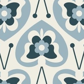 2801 E Medium - Scandinavian / midcentury butterflies