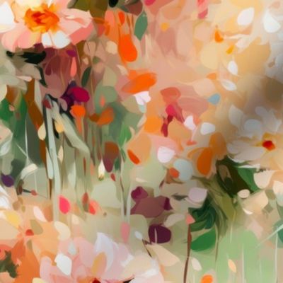 Floral Abstract meadow  