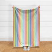 Summertime Stripe - Rainbow, Large Scale