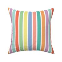 Summertime Stripe - Multi, Large Scale