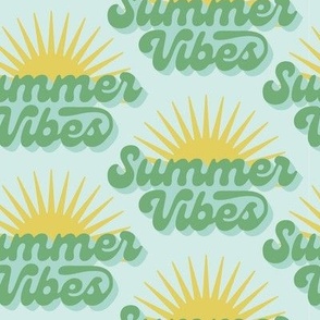 Summer Vibes - Green, Large Scale