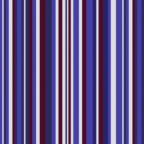 Stripes - red and blue