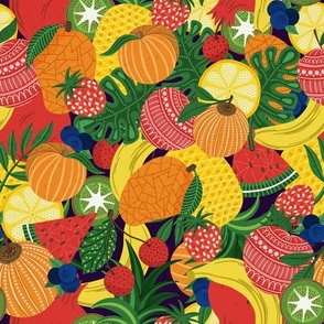 Tropical Fruits Medley