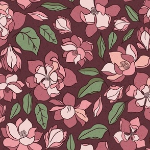 Magnolias - Red