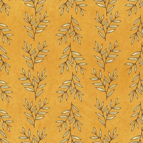 Leaves - Yellow Mustard