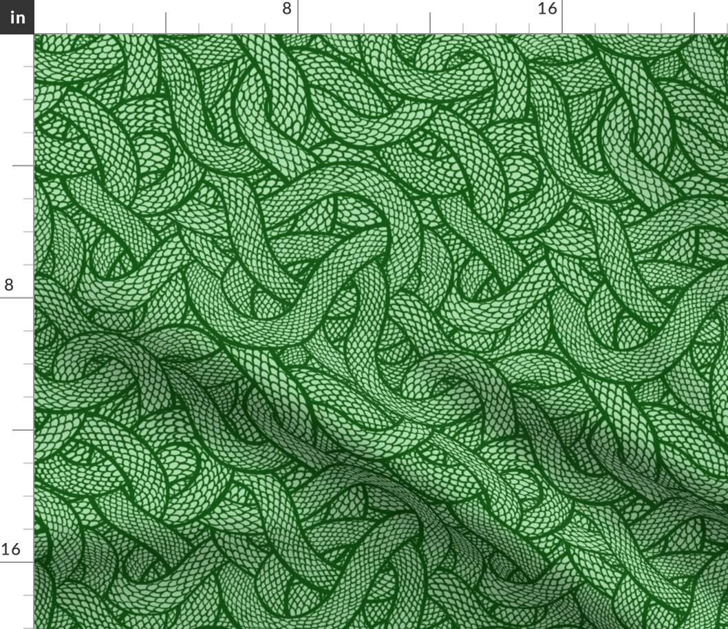 Endless Snake - Green - Medium