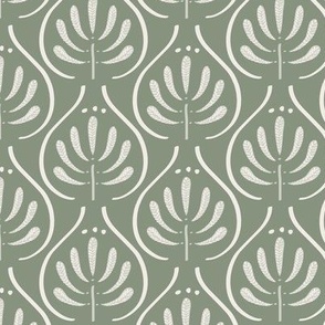 Boho Pattern Sage Green